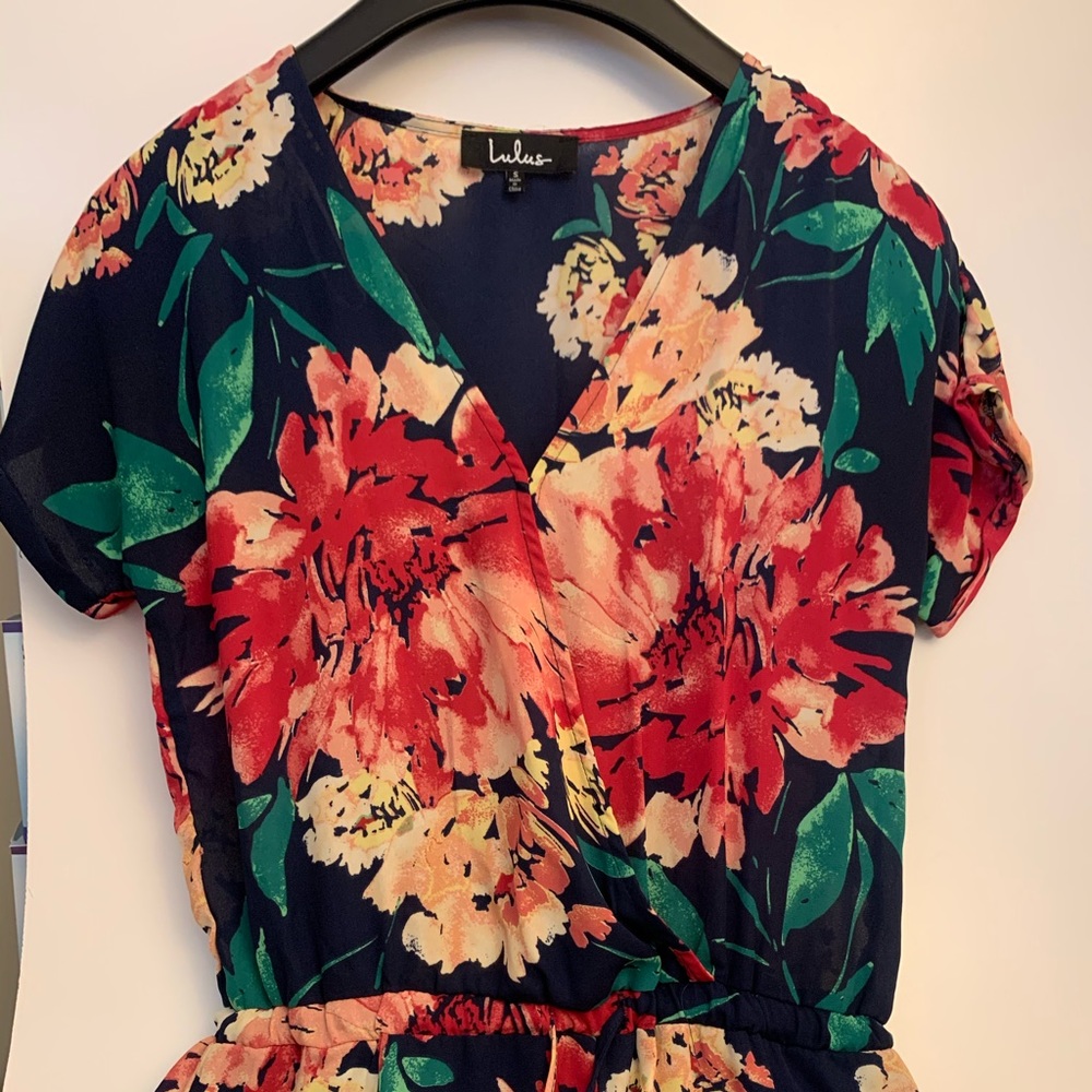 Lulu’s Floral Romper
